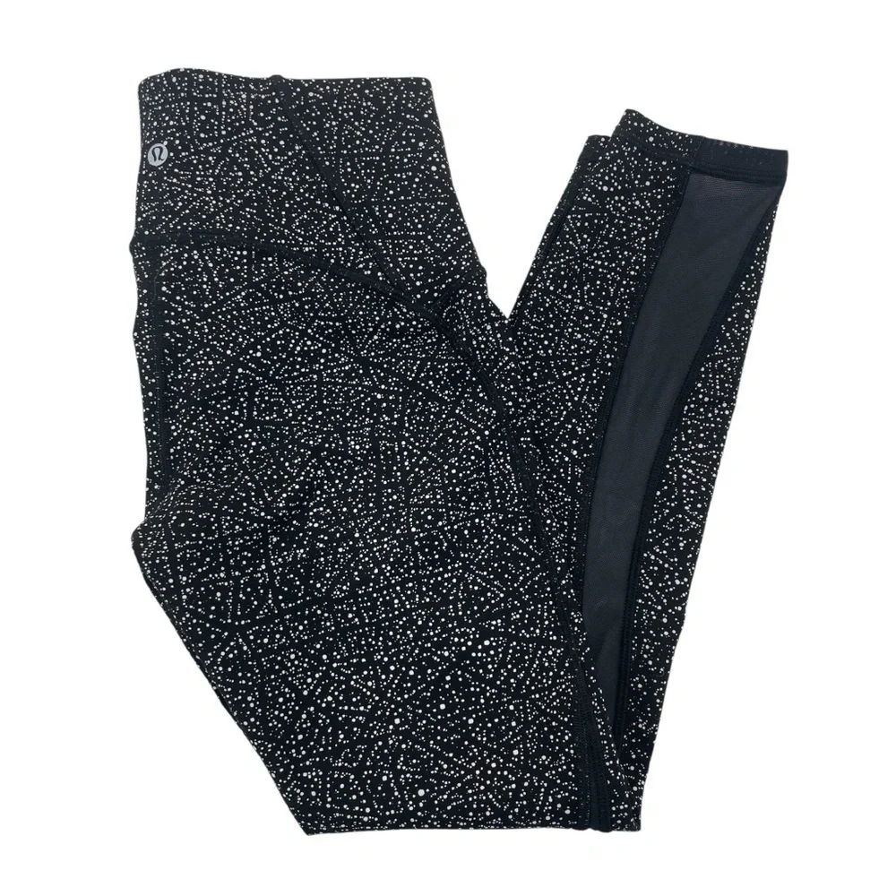 Lululemon Leggings 6 Black/White